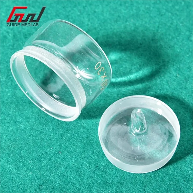 tall and low form weighting bottle